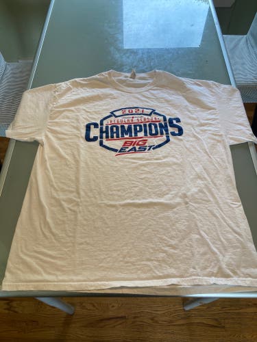 4 Big East Regular Season Champs (Denver) White New XXL Shirt