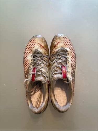 Denver Lacrosse Red Used Size Men's 10.5 (W 11.5) Low Cut Burn X Mid