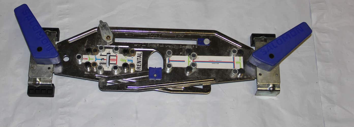 SALOMON Ski Binding Mounting Template used