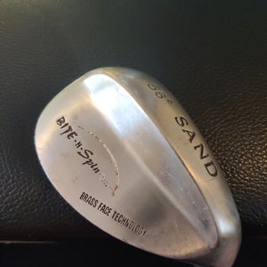 Bite N Spin 56* Sand Wedge SW Steel Flex
