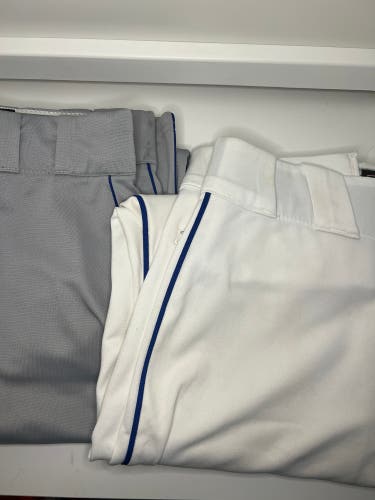 Large Under Armour Baseball Game Pants Bundle / Lot BLUE