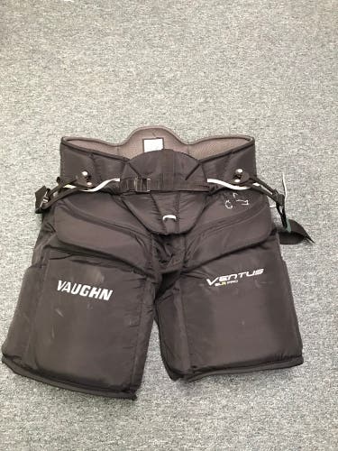 Used Medium Senior Vaughn Ventus SLR Pro Hockey Goalie Pants *US SHIPPING ONLY*