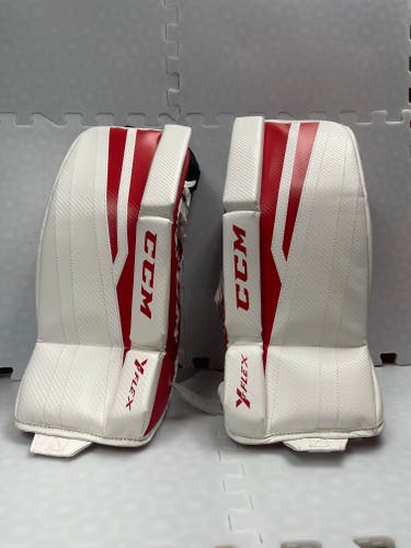 New CCM YFlex 20" Goalie Leg Pads