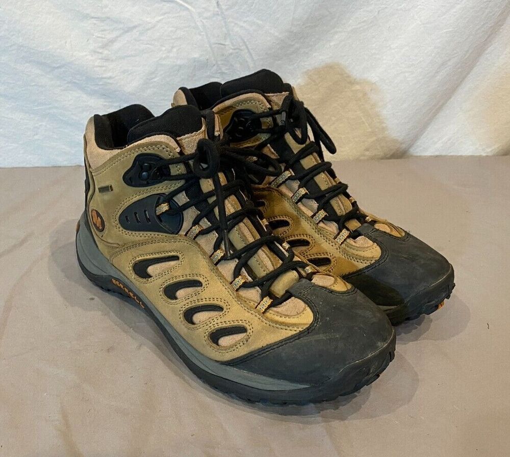 merrell reflex 4 mid waterproof hiking boots for ladies