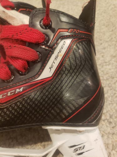 Junior Used CCM JetSpeed 270 Hockey Skates Regular Width Size 1.5
