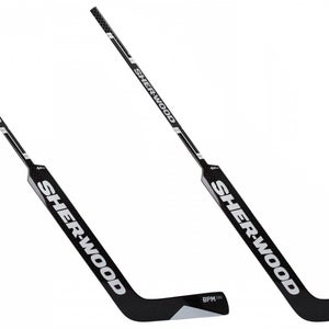 Senior 2-Pack New Regular Sher-Wood BPM150 Goalie Hockey Stick 27" Paddle PP41 Curve