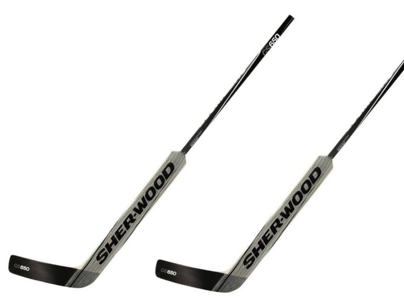 Senior 2Pack New Regular SherWood GS650 Foam Core Goalie Hockey Stick