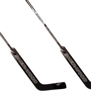 JR 2-Pack New Regular Sher-Wood M70 Goalie Hockey Stick 21" Paddle PP41 Curve