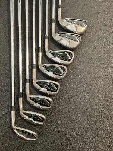 Men's Right Handed Stiff Flex Steel Shaft RocketBallz Iron Set