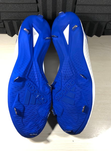 Adidas Icon 6 Bounce Baseball Cleats Father's Day Blue Men’s size 10.5 GZ0453