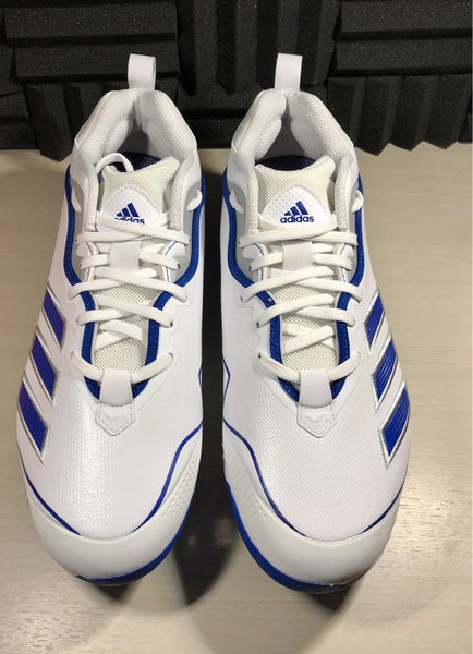 Adidas Icon 6 Bounce Baseball Cleats Father's Day Blue Men’s size 10.5 GZ0453