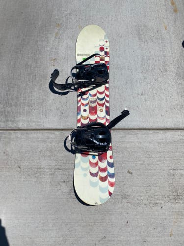 Kid's  Burton With Bindings Feelgood Snowboard