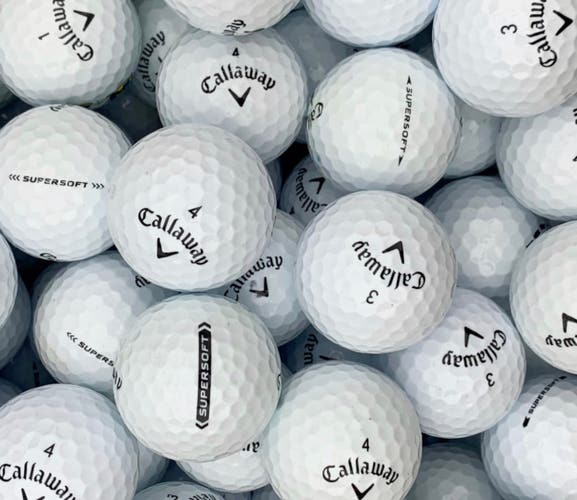 Refurbished Callaway 50 Pack Balls (Near MINT Condition)