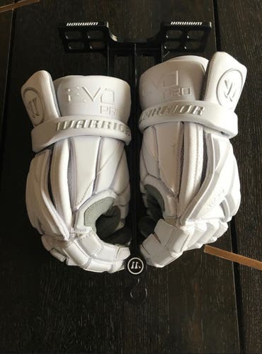 Used Warrior 19" Evo Pro Lacrosse Gloves