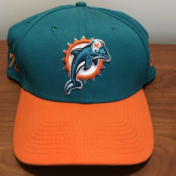 Miami Dolphins Hat Baseball Cap Fitted NFL Football New Era L XL