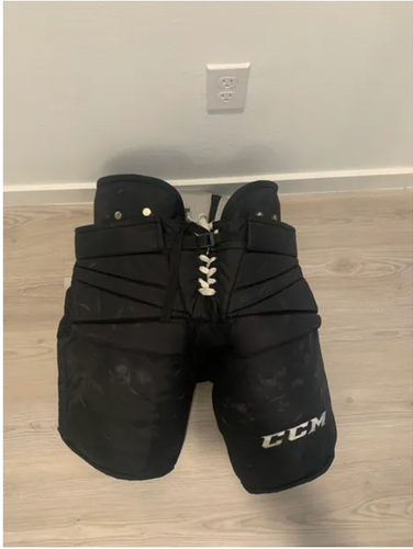 Senior Used Large CCM HPG 14A Hockey Goalie Pants Pro Stock