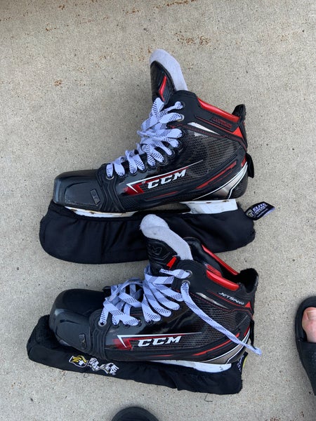 Used CCM Regular Width Size 9 Jetspeed FT2 Hockey Goalie Skates