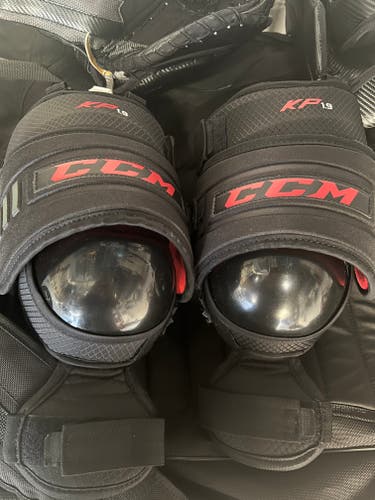 Like New SR CCM KP1.9 Goalie Knee Guards