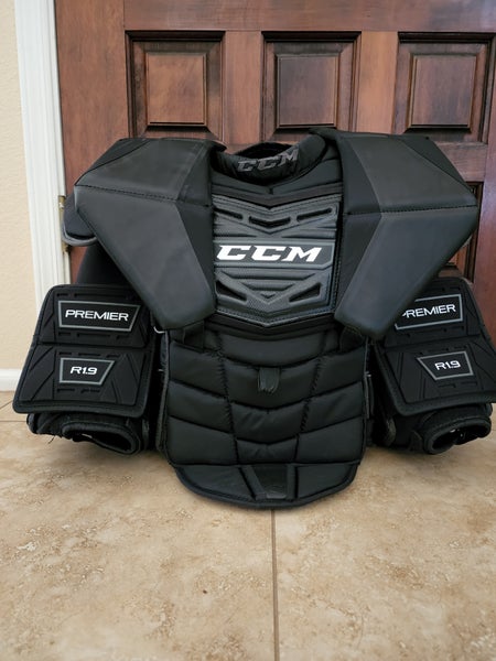 Used Medium CCM Premier R1.9 Goalie Chest Protector