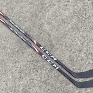 4 PACK CCM JetSpeed FT2 Pro Stock Hockey Stick P28 Grip 75 Flex Left 8491