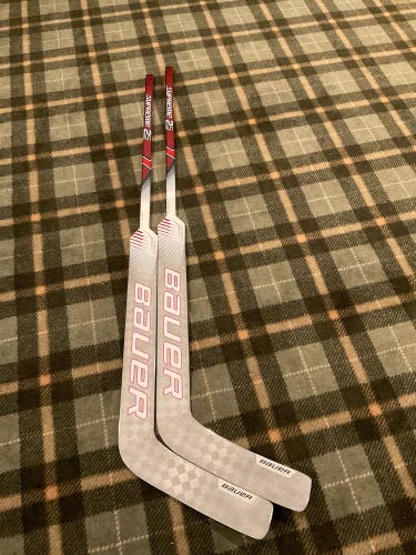 2 Pack - Regular Bauer 2S Pro Goalie Stick
