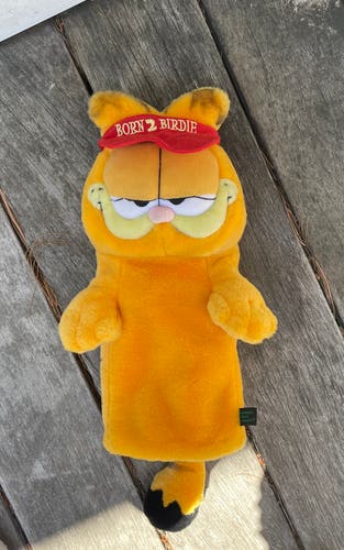 RARE Garfield Plush 14” Head Cover