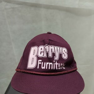 Vintage Berry's Furniture Snapback Hat Sportsman