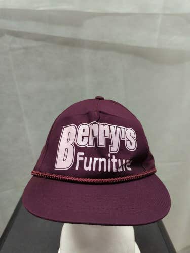 Vintage Berry's Furniture Snapback Hat Sportsman