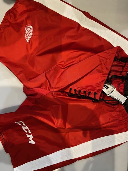 Red New XL CCM Pro Pant Shell Pro Stock Detroit Red Wings