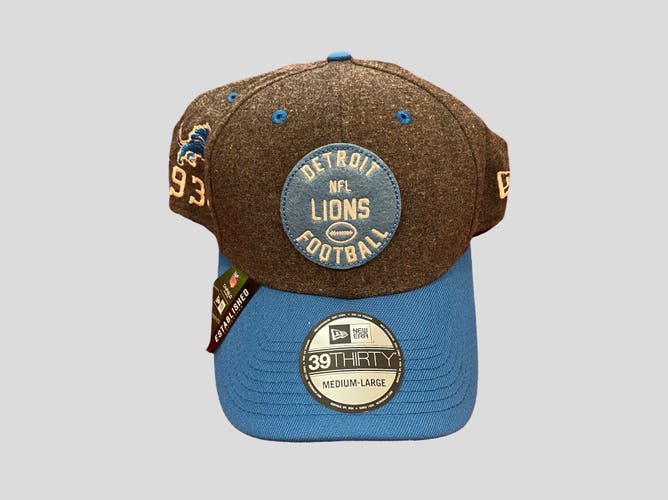 NFL Detroit Lions New Era Hat Size Medium / Large * NEW * NWT