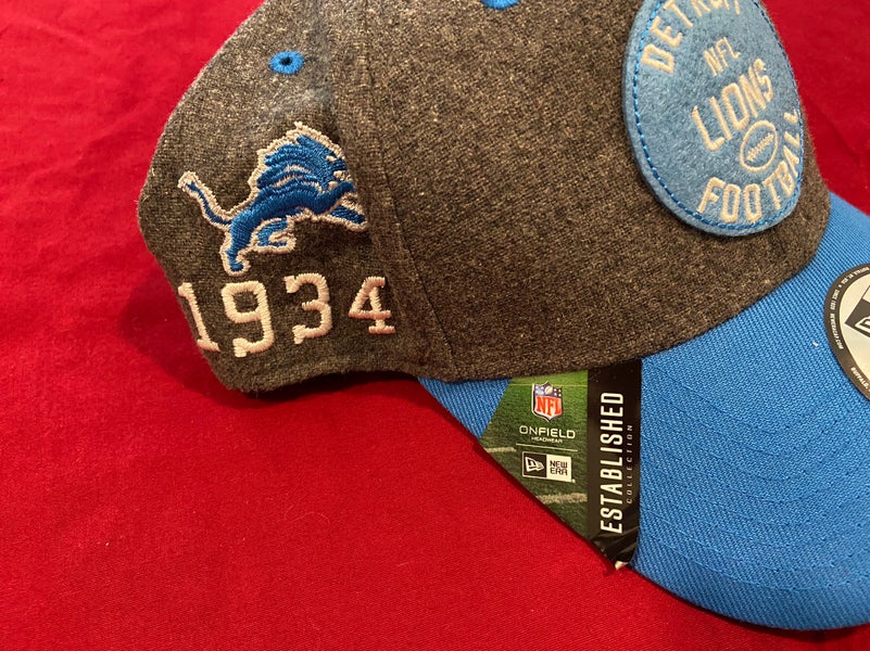 Detroit Lions NFL '47 Wave Solo White Structured Hat Cap Adult Men's O –  East American Sports LLC