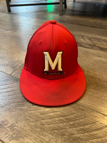 Red Used Small Under Armour Hat