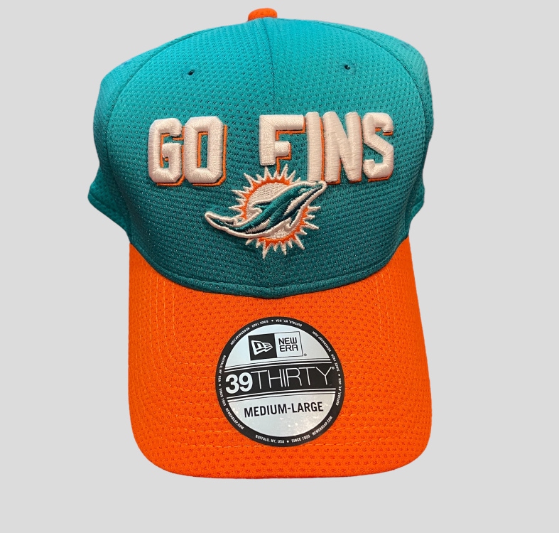 NFL Miami Dolphins New Era Hat Size Medium / Large * NEW * NWT