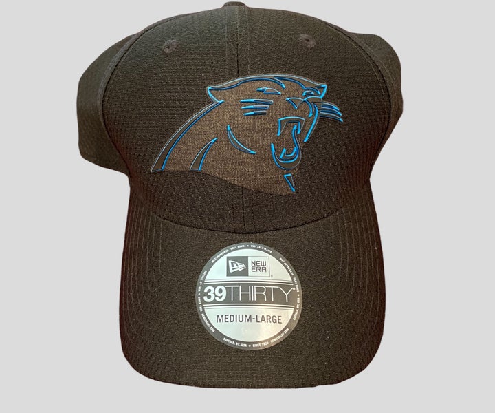 NFL Detroit Lions New Era Black Hat Size Medium / Large * NEW