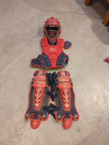 Used Mizuno Catcher's Set