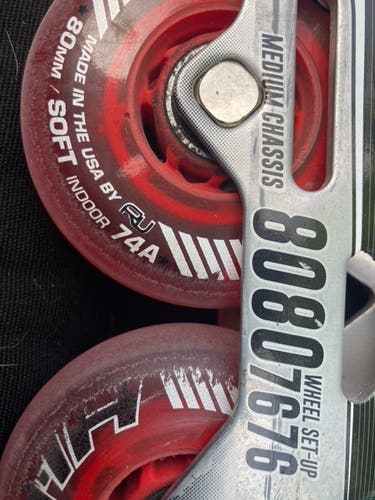 Used Bauer Vapor XR500 Inline Skates Regular Width Size 7.5