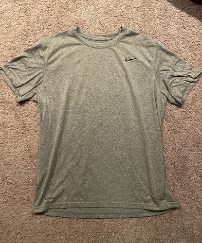 Gray & Orange XL Nike Shirt