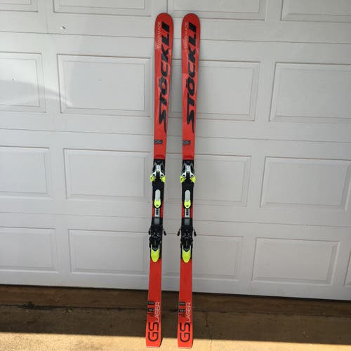 2019 Stockli Laser FIS GS 184cm w/ Head Evo 16 X binding - NICE!.