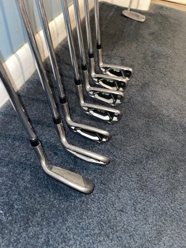 Men's Right Handed Stiff Flex Steel Shaft M2 Iron Set