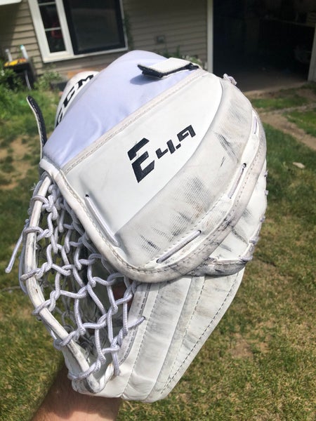Used CCM E4.9 Glove & Blocker Set