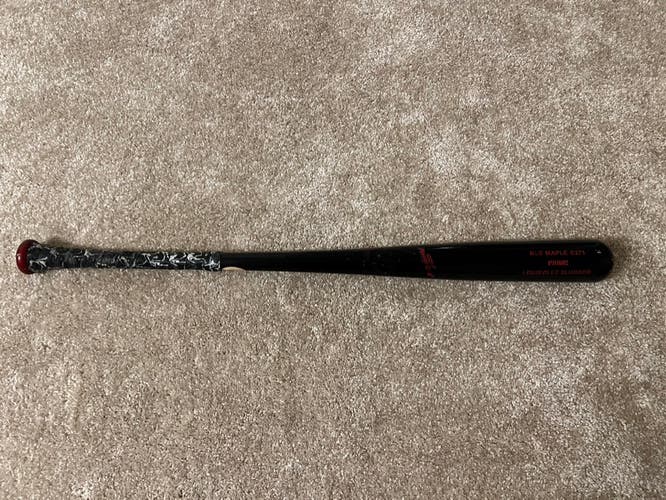 Used BBCOR Certified 2017 Louisville Slugger Wood MLB Prime Maple Bat (-3) 30 oz 33"