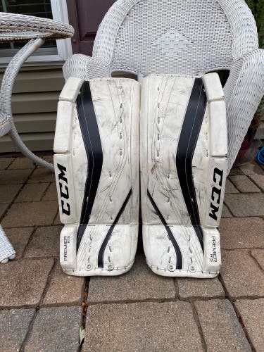 Used 26" CCM  Premier R1.5 Goalie Leg Pads