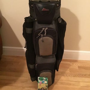 Datrek IDS 180 Cart/Carry Golf Bag with 14-way Dividers & Rain Cover