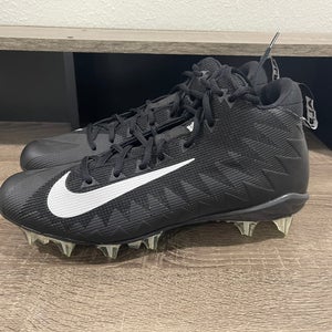 Men’s Size 11 Nike Alpha Menace Pro Mid TD P Black Football Cleats AJ6604-004