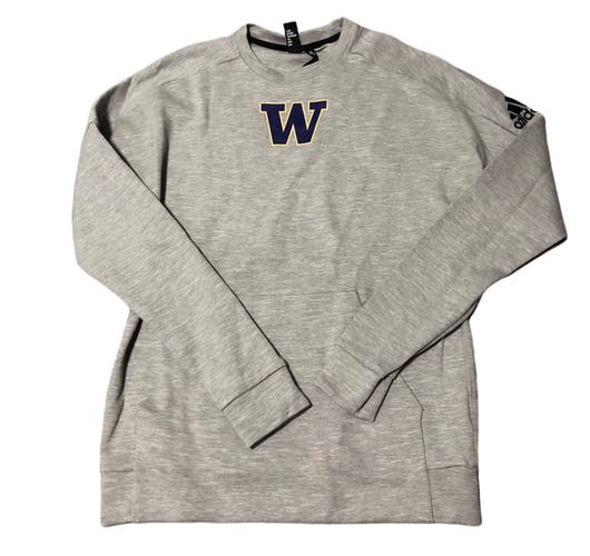 Adidas University Of Washington Sweatshirt (With Pocket)