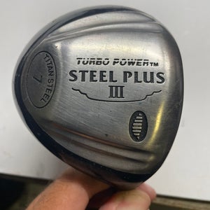 Turbo power steel head plus  Wood 7 in right Handed  Graphite