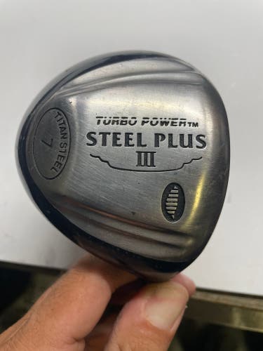 Turbo power steel head plus  Wood 7 in right Handed  Graphite