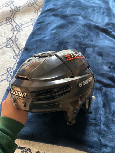 Used Medium Bauer Pro Stock Helmet