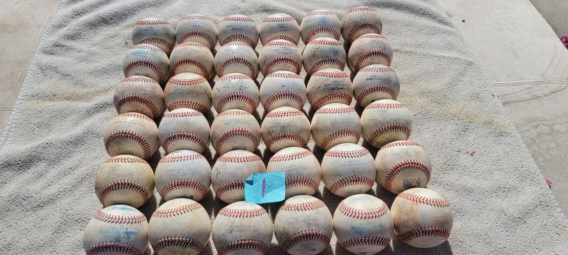 Used Rawlings Official Minor League Baseballs 36 Pack (3 Dozen)