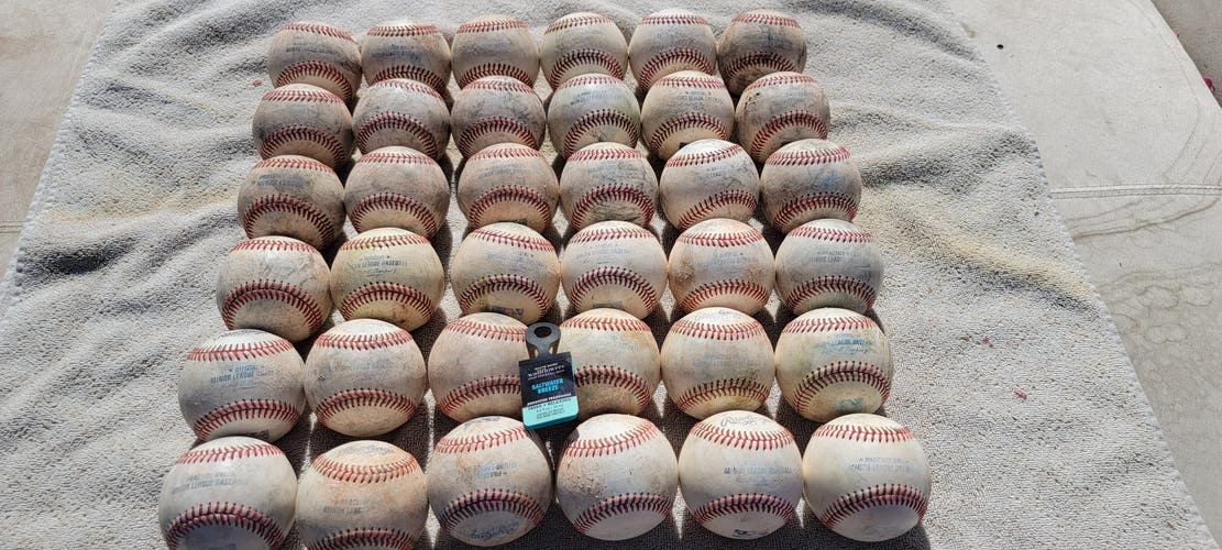 Used Rawlings Official Minor League Baseballs 36 Pack (3 Dozen)